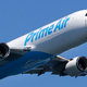 An Amazon Prime Air Boeing 767 participating in the 2016 Boeing Seafair Air Show near Lake Washington, Seattle.